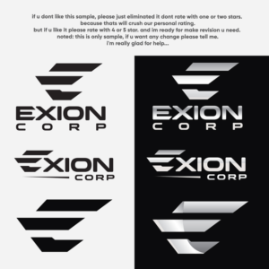 Logo Design by IdentsArt for EXION CORP | Design: #25906488