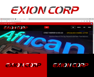 Logo Design by Nova Tech Solutions for EXION CORP | Design: #25830541