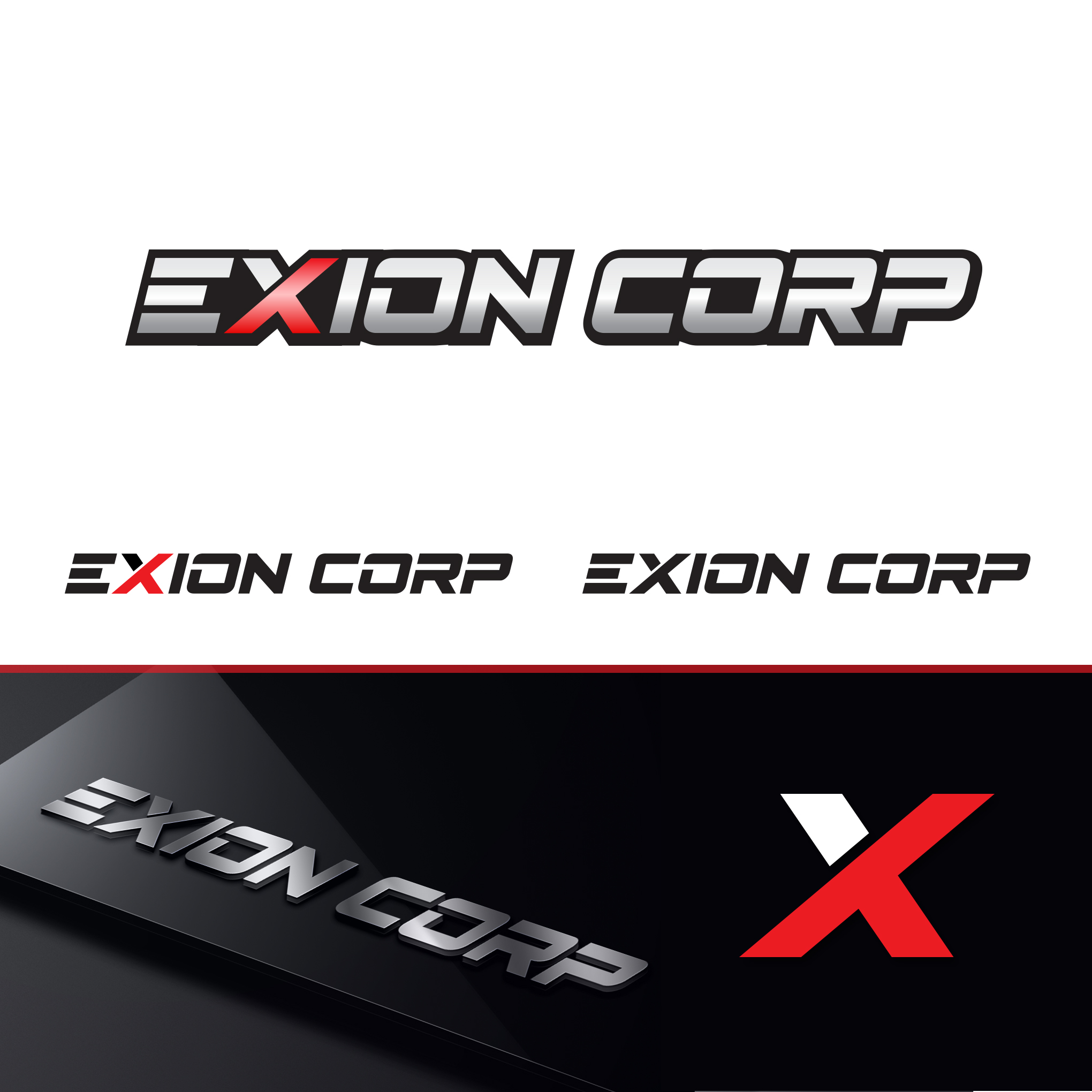 Logo Design by DesignUniq for EXION CORP | Design #25811180