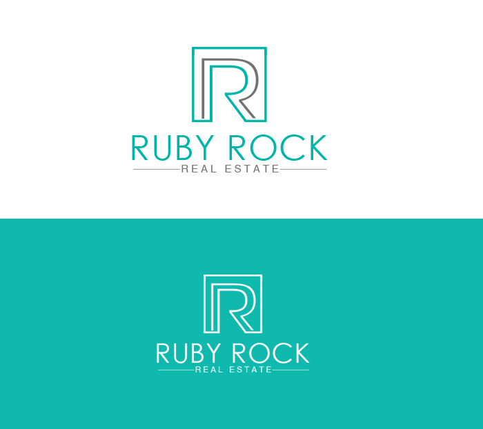Logo Design by coolbizzsolution2014 for Ruby Rock Real Estate | Design #25801235