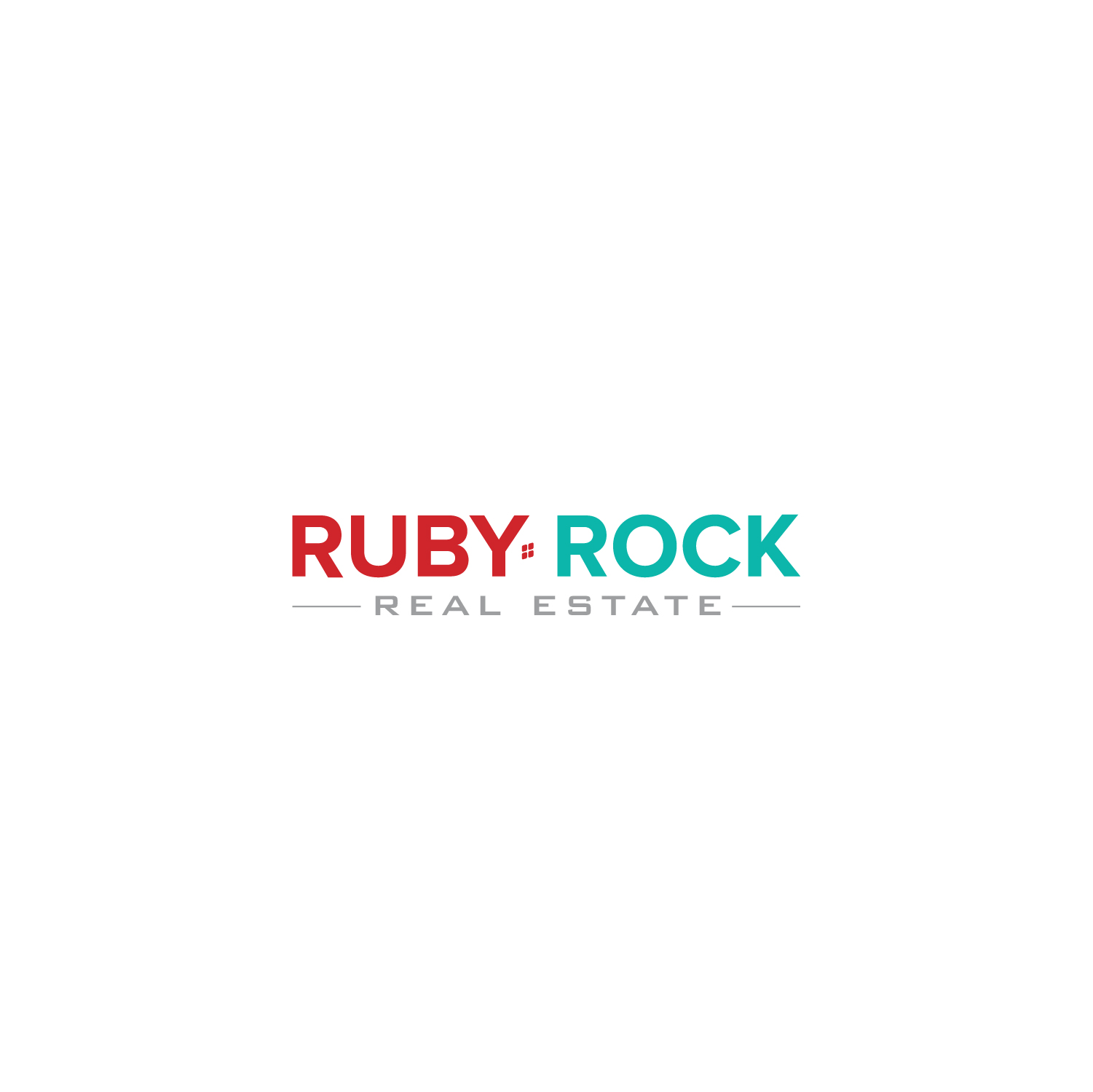 Diseño de Logo por Maxo-Biz para Ruby Rock Real Estate | Diseño #25801714