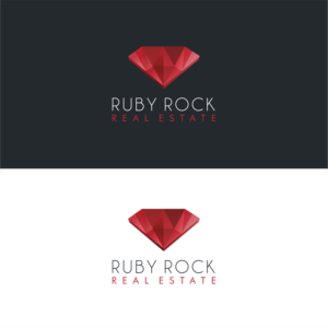 Logo Design by ThiagoB for Ruby Rock Real Estate | Design: #26972502