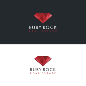 Logo Design by ThiagoB for Ruby Rock Real Estate | Design: #26972503