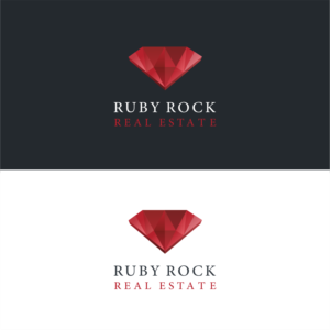 Logo Design by ThiagoB for Ruby Rock Real Estate | Design: #26972504