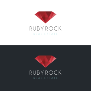 Logo Design by ThiagoB for Ruby Rock Real Estate | Design: #28250230