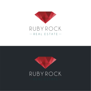 Logo Design by ThiagoB for Ruby Rock Real Estate | Design: #28253458