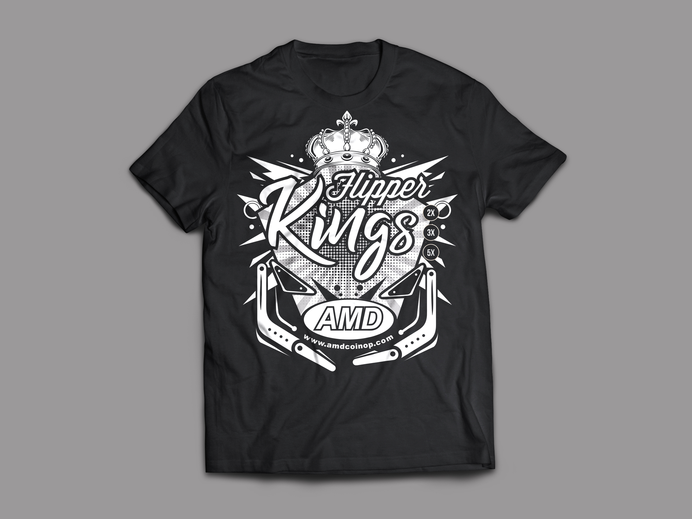 T-shirt Design by Hardcore Design for AMUSEMENT MACHINE DISTRIBUTORS | Design #25837405