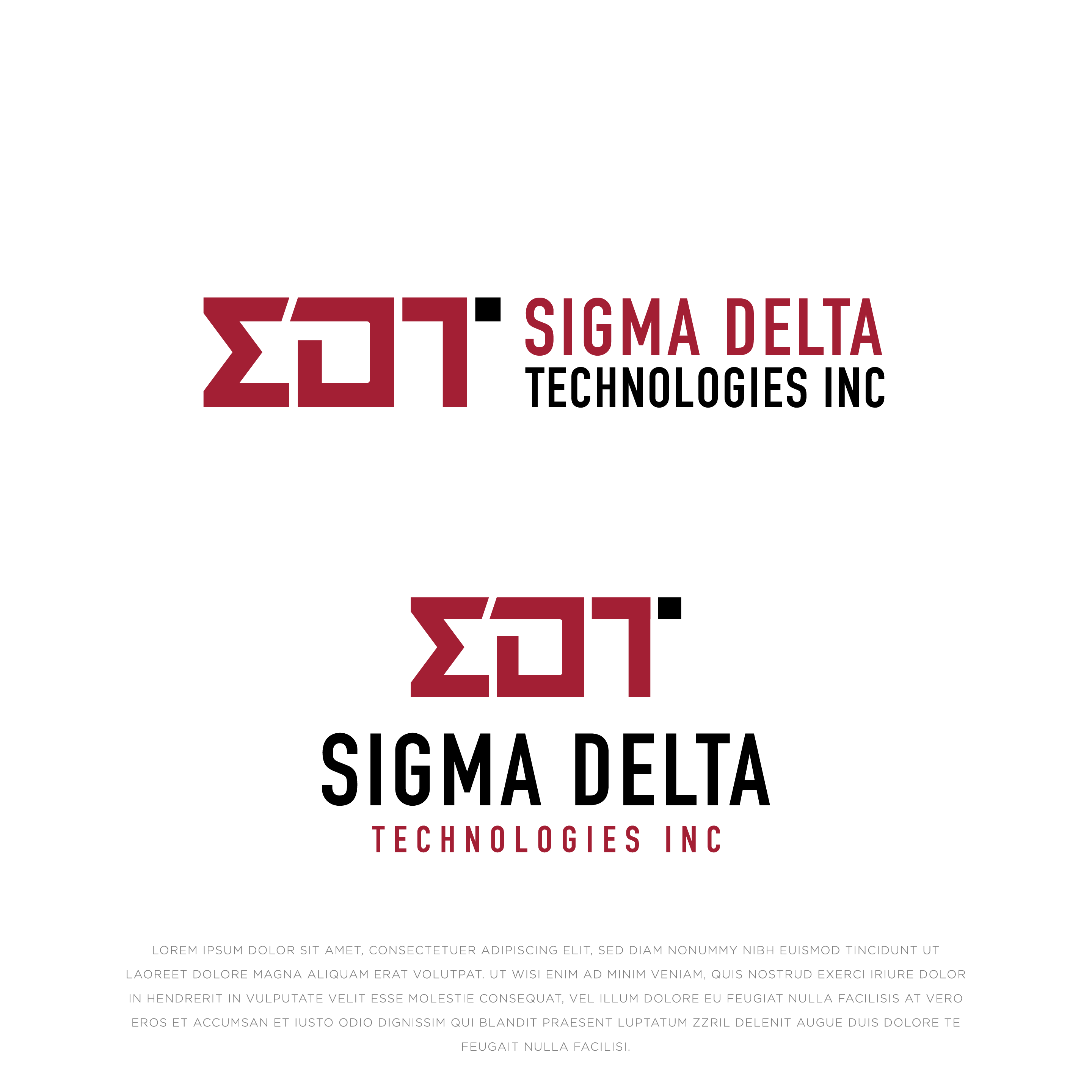 Logo Design by Maria Graphics™ for SDT Inc. | Design #25796832