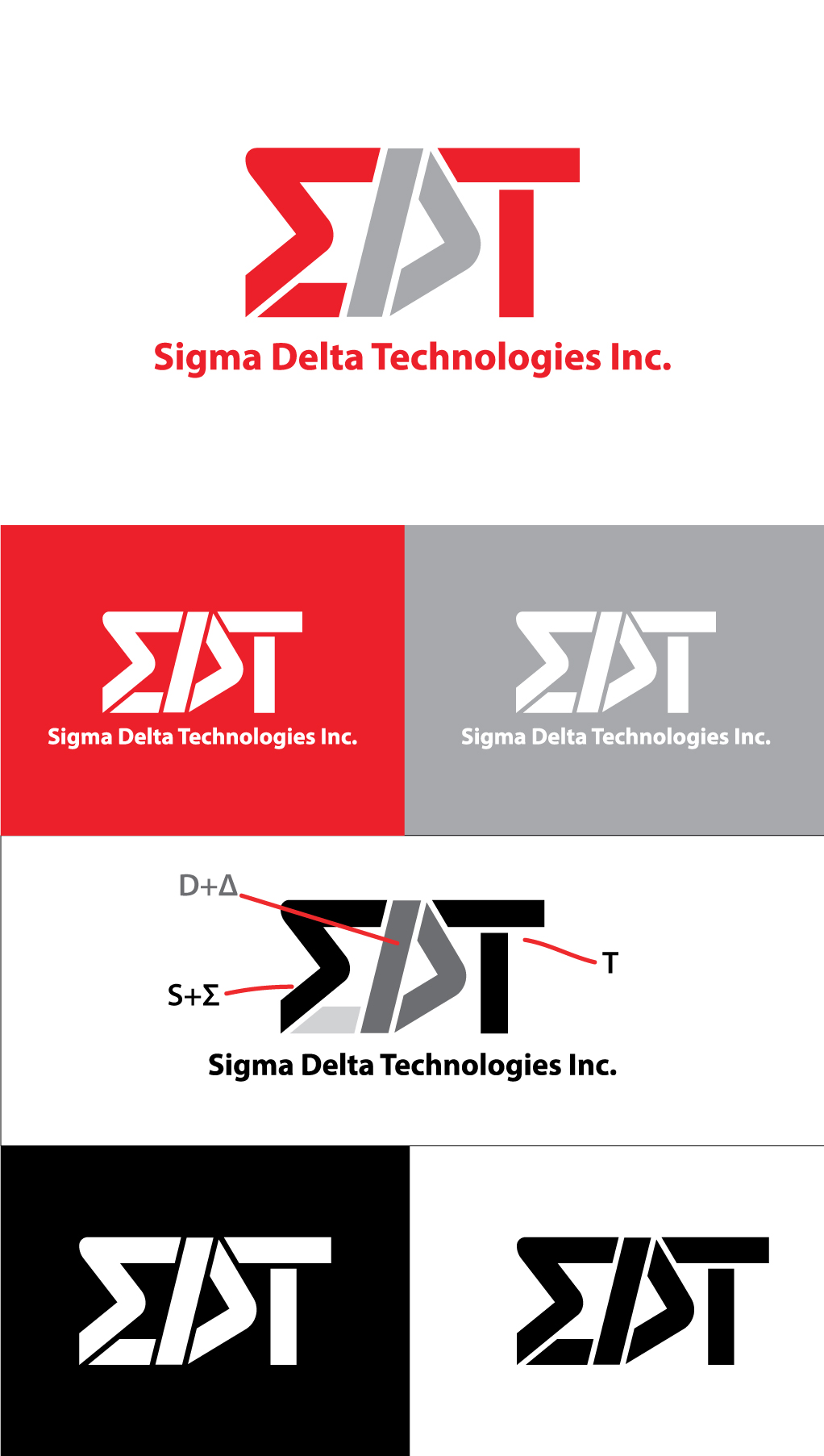 Logo Design by M Habib for SDT Inc. | Design #25825195