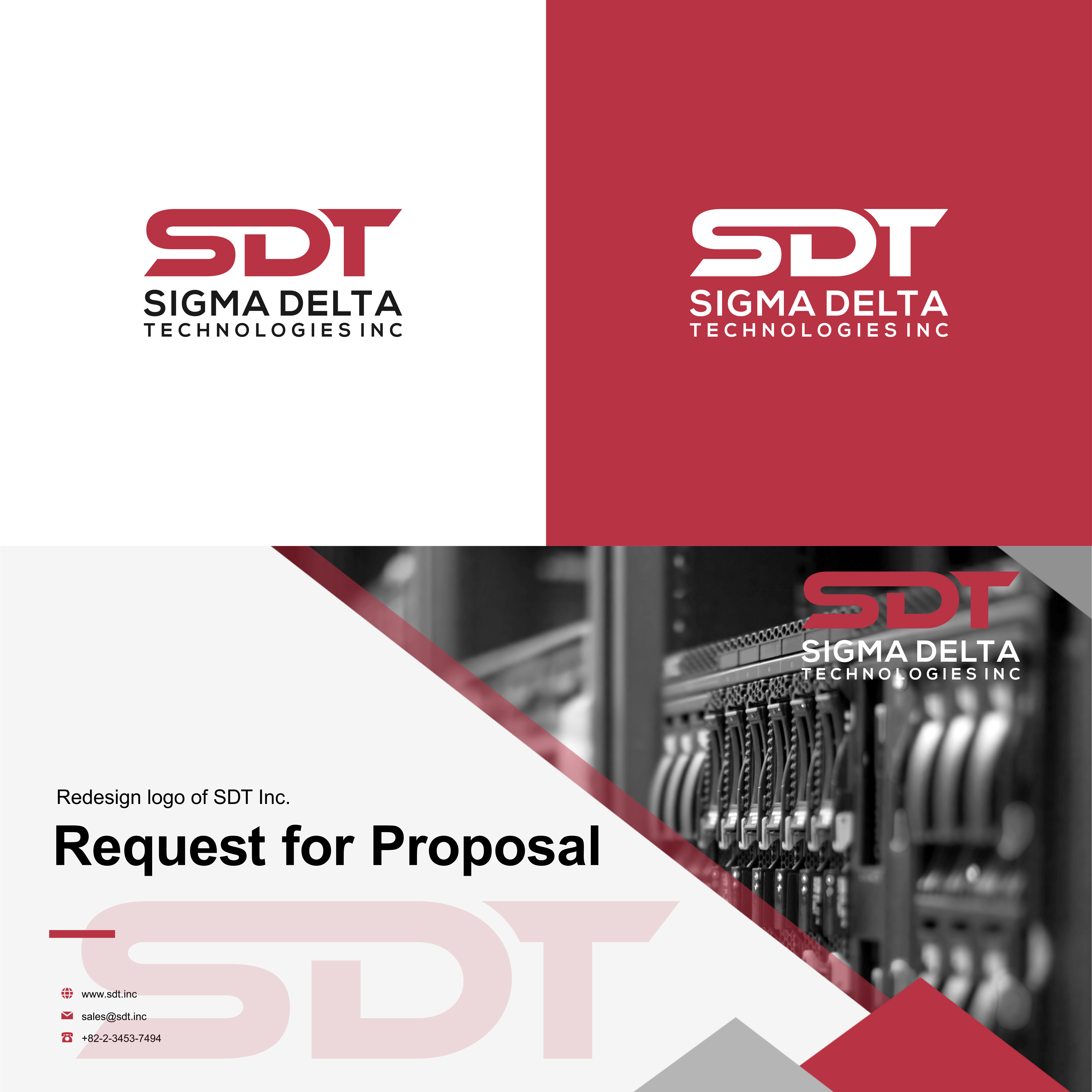 Logo Design by vanion282 for SDT Inc. | Design #25794505