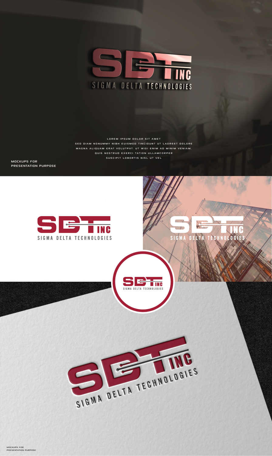 Logo Design by creativebomb for SDT Inc. | Design #25794646