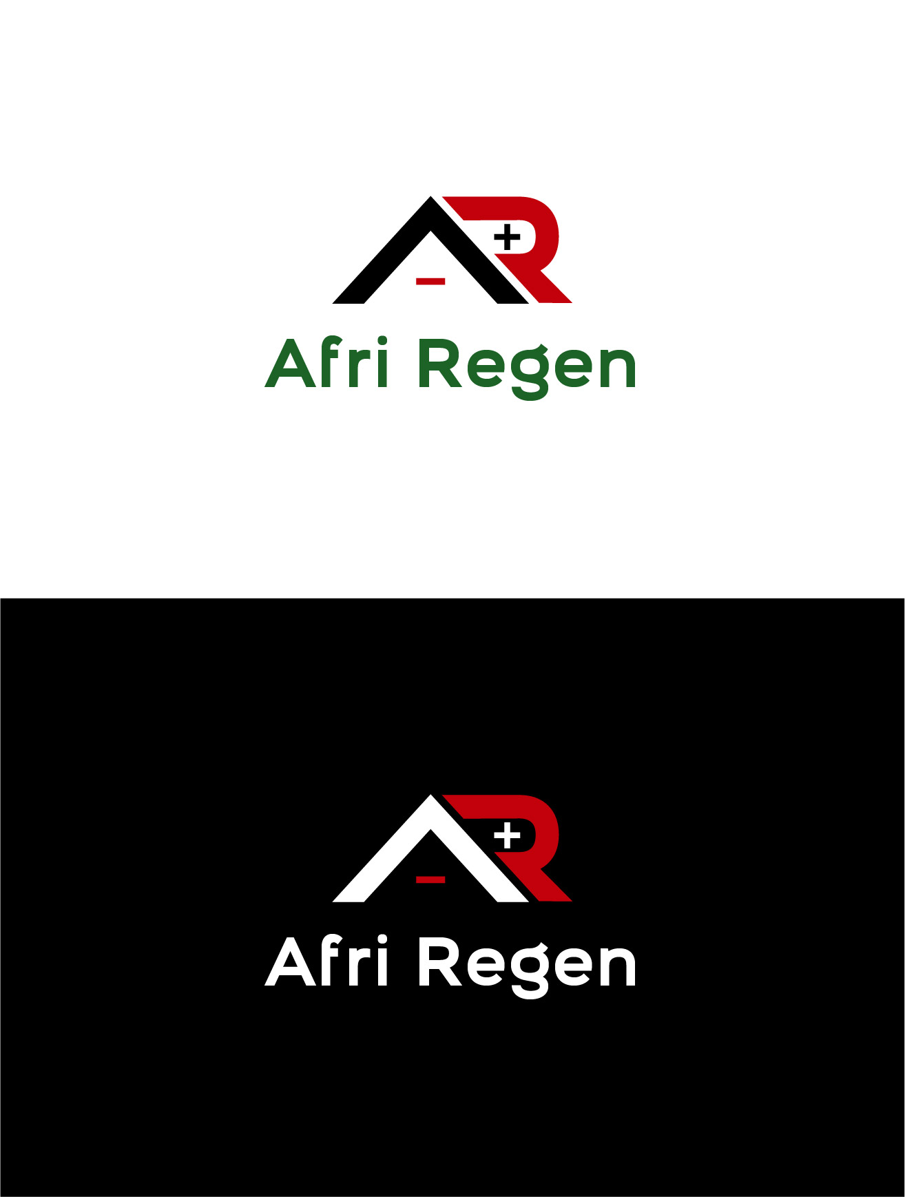 Logo Design by Laxi for Afri Regen | Design #25803798