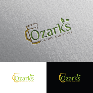 Ozarks Orchid and Plant | Logo Design by Rii