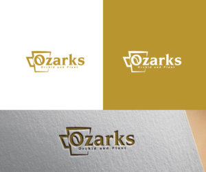 Ozarks Orchid and Plant | Logo Design by uitaki