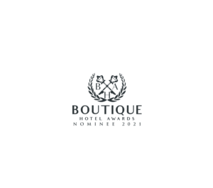We want 'BOUTIQUE HOTEL AWARDS' to be written parallel or directly below to an icon in logo. Icon logo does not contain words | Logo-Design von logo_s