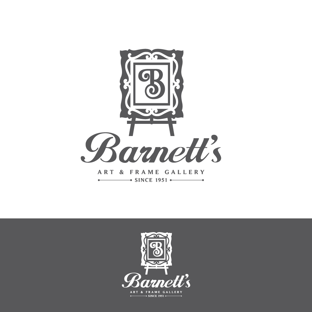 Design de Logo par Kreative Fingers pour Barnett's Art & Frame Gallery | Design : #25948708