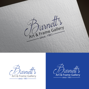 Barnett's Art & Frame Gallery ... since 1951 | Logo Design by sankar999
