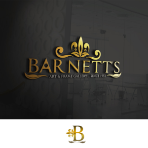 Design de Logo par NZ Creatives pour Barnett's Art & Frame Gallery | Design : #25805154