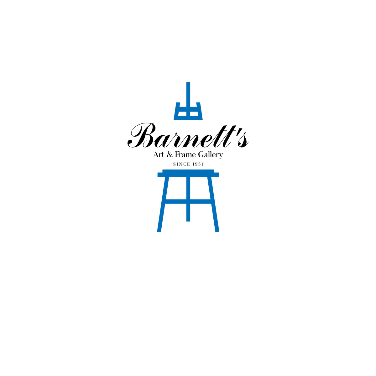 Logo Design by DesignDUO for Barnett's Art & Frame Gallery | Design #25822989
