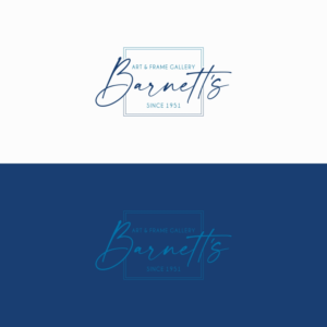 Logo Design by Basksh Designs for Barnett's Art & Frame Gallery | Design: #25799375