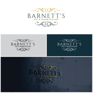 Design de Logo par Maxo-Biz pour Barnett's Art & Frame Gallery | Design : #25800902