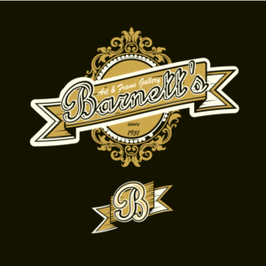 Logo Design by kahfiajo for Barnett's Art & Frame Gallery | Design #25825462
