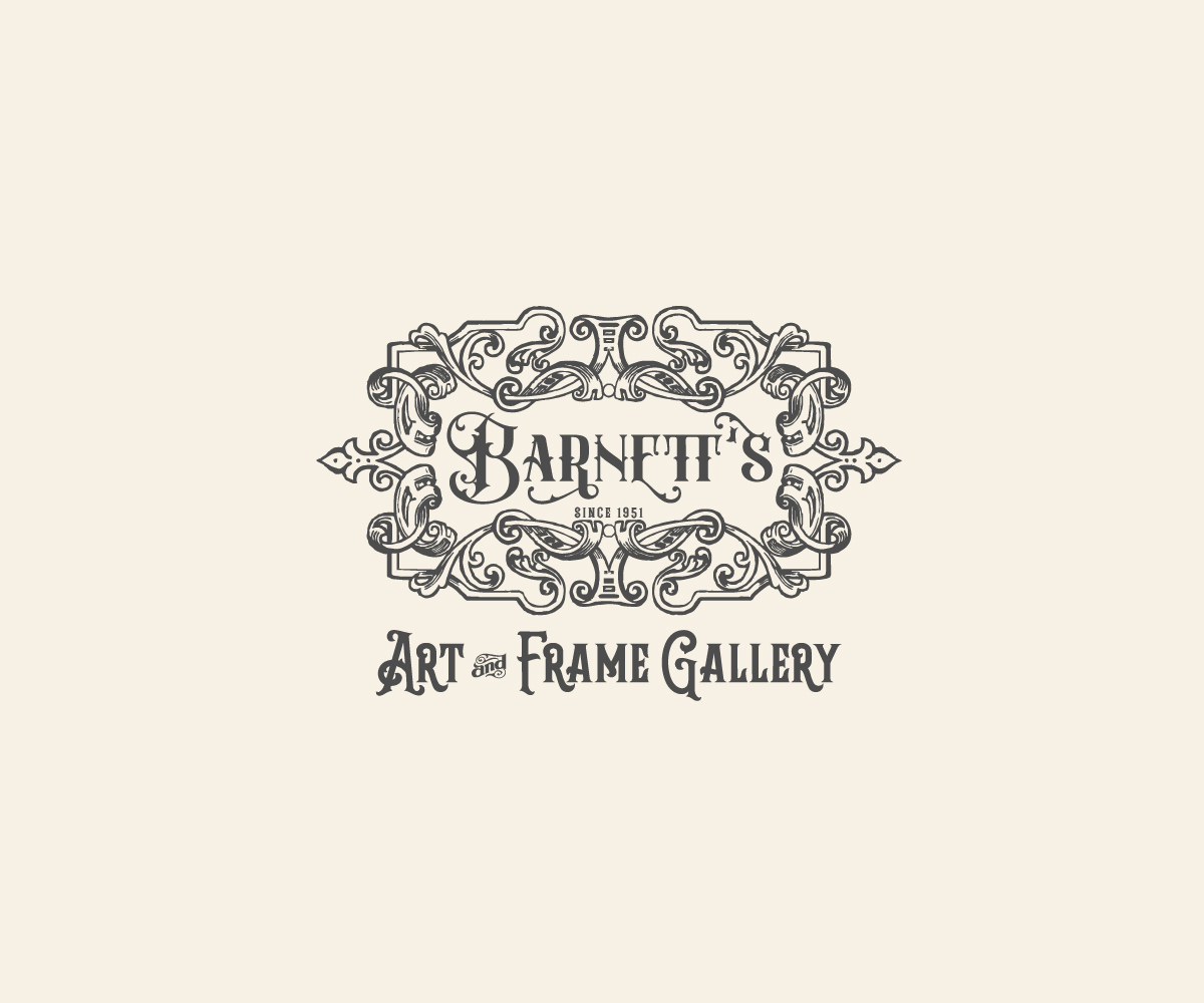Logo-Design von Allen Designs für Barnett's Art & Frame Gallery | Design #25799264