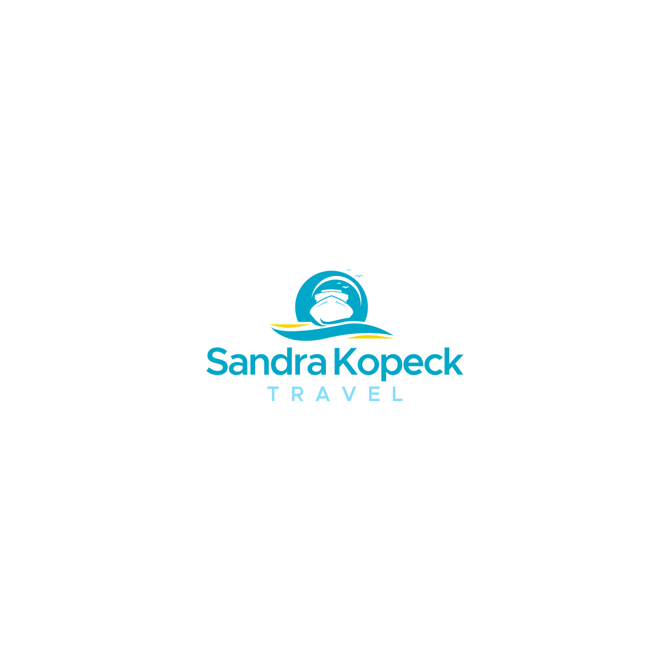 Logo Design by Arham Hidayat for Sandra Kopeck Travel  | Design #25819003