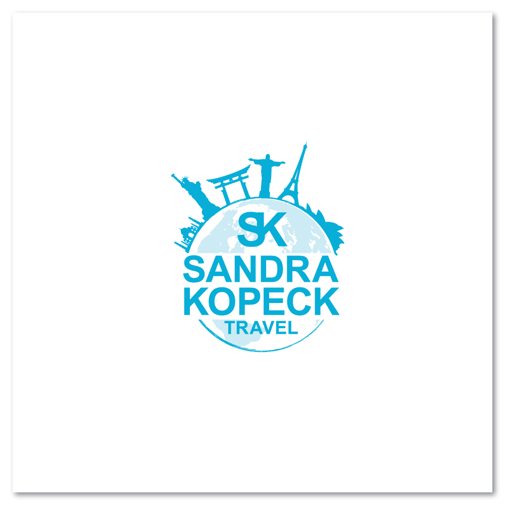 Logo-Design von Sujit Banerjee für Sandra Kopeck Travel  | Design #25801376