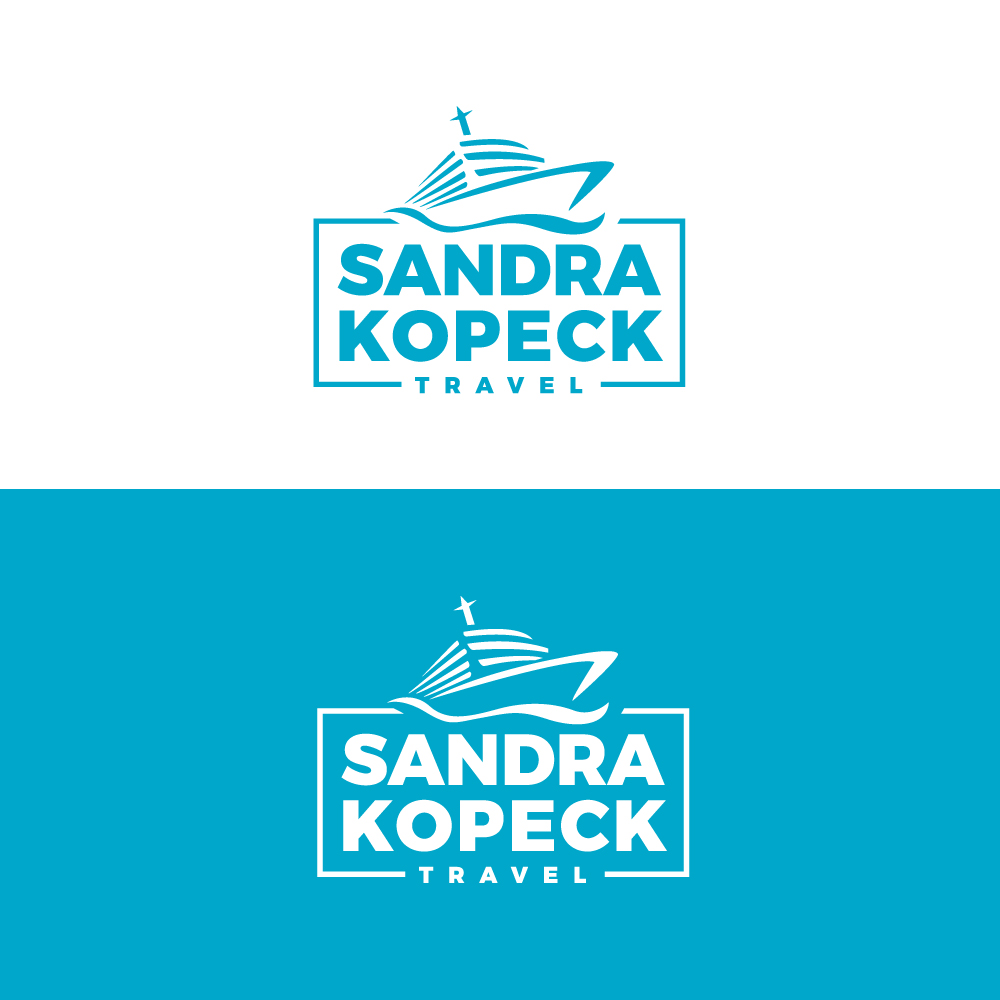 Logo Design by Sujit Banerjee for Sandra Kopeck Travel  | Design #25801378