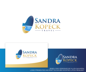 Logo Design by alvinnavarra for Sandra Kopeck Travel  | Design: #25827030