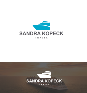 Logo Design by mintcreative for Sandra Kopeck Travel  | Design: #25836188