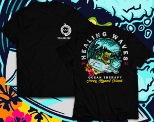 Surf Therapy Charity Healing Waves needs a T-Shirt*