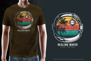 Surf Therapy Charity Healing Waves needs a T-Shirt* | T-Shirt-Design von gekgrfx