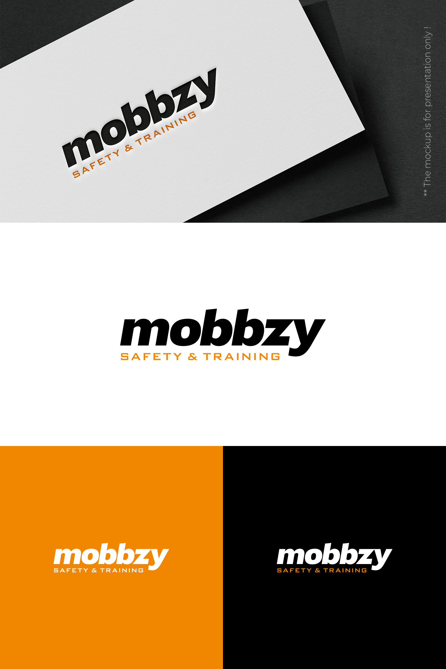 Logo Design by designbysy for Mobbzy Safety and Training | Design #25803353
