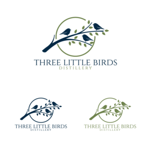 Three Little Birds Distillery | Logo Design by Graphic Bricks