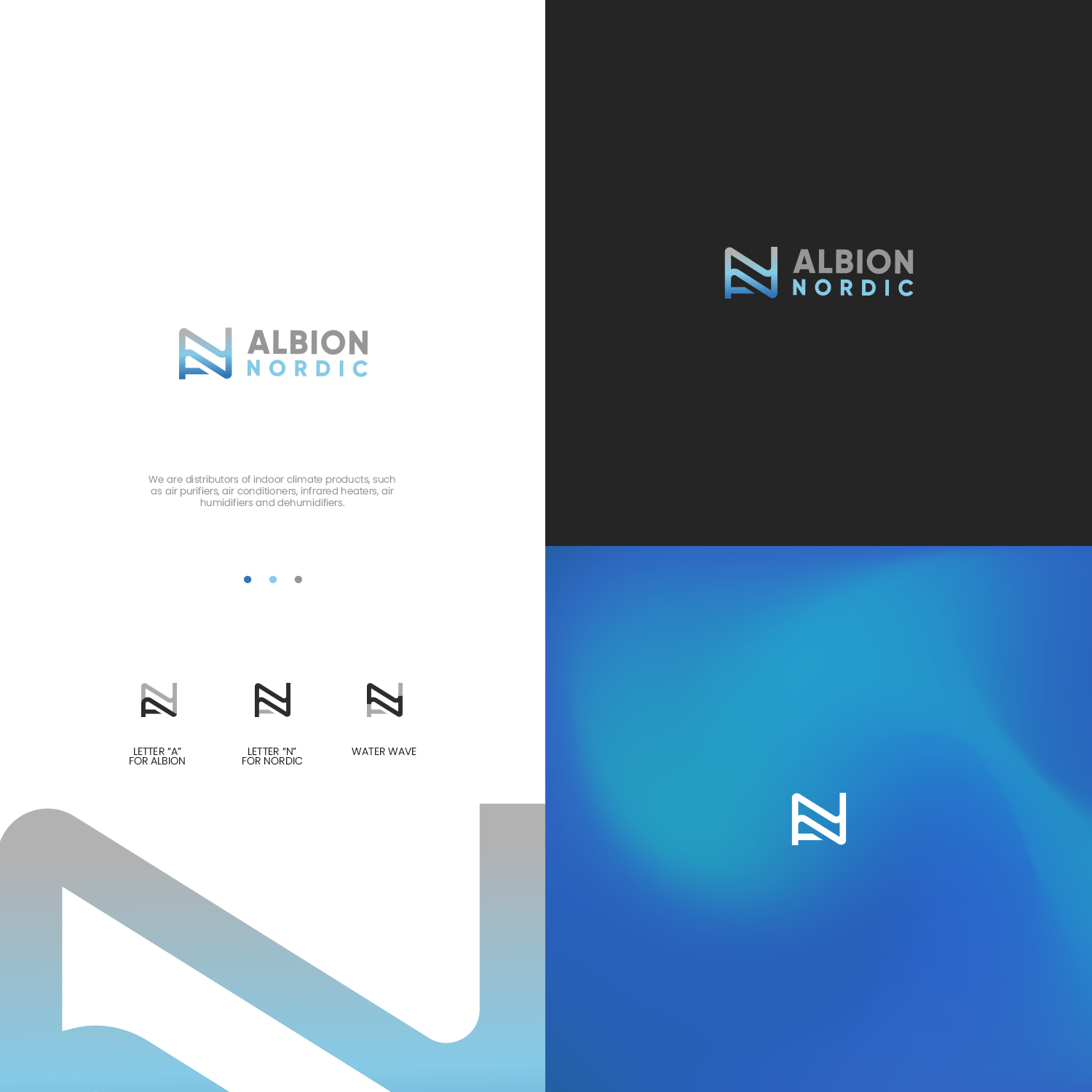 Logo Design by Felipe Moura for Albion Nordic | Design #25801618