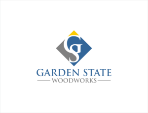 Garden State Woodworks or GS Woodworks | Logo Design by BNdesigner