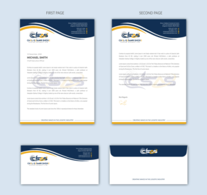 Letterhead Design by Musa. A for this project | Design: #25807000
