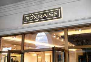 Instead of the logo text, can we incorporate the VargasAndrews logo in the 20XRaise logo. | Logo Design by mmojumdar 2