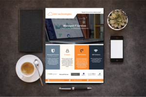 Pamphlet for IT Services Company (MSP Provider or Managed Services Provider) | Flyer Design by alex989