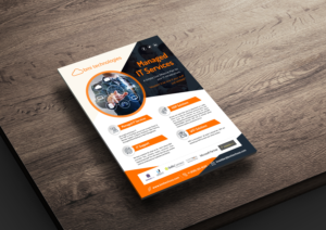 Pamphlet for IT Services Company (MSP Provider or Managed Services Provider) | Flyer Design by OwnDesign