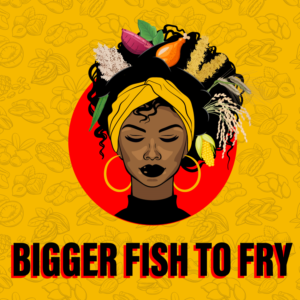 Bigger Fish to Fry Podcast Cover Image | Diseño Gráfico por desainerd