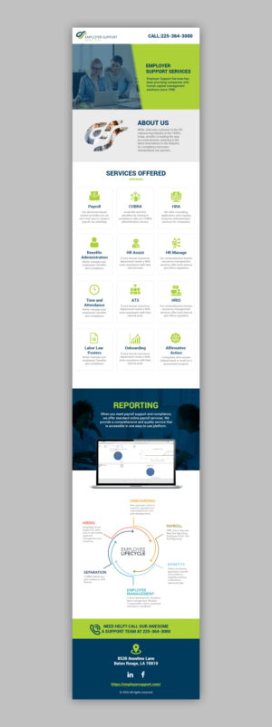 Email Marketing Design by MAHABA for Employer Support Services | Design #25807562