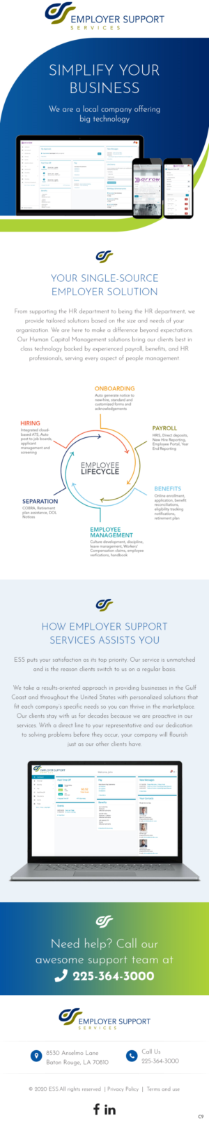Email Marketing Design by pb for Employer Support Services | Design: #25824067