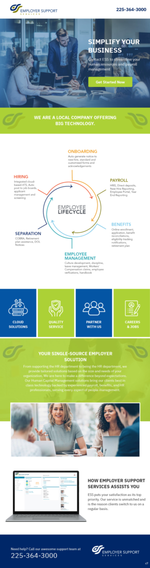 Email Marketing Design by pb for Employer Support Services | Design #25824068