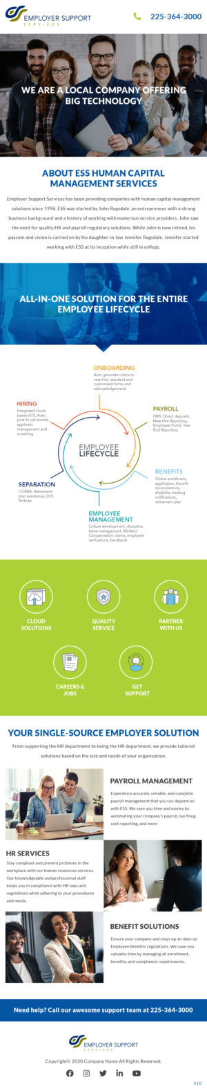Email Marketing Design by pb for Employer Support Services | Design: #25824069