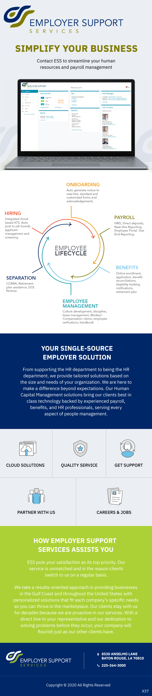 Email Marketing Design by pb for Employer Support Services | Design #25824070