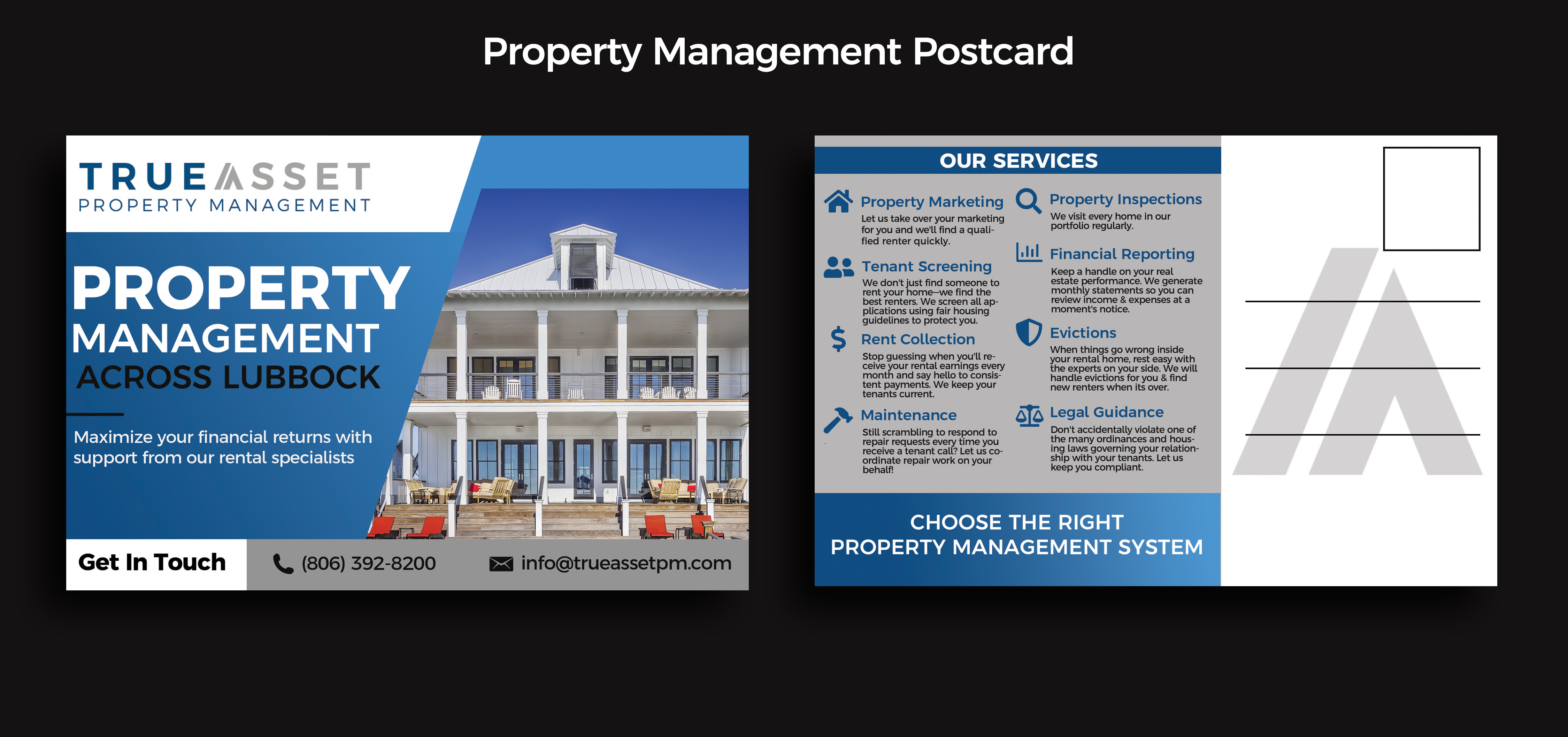 Postcard Design by Shamim_Design for FlatRock Royalties  | Design #25808558