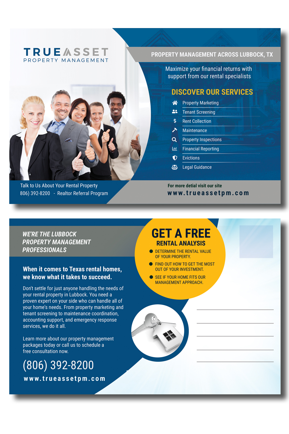 Postcard Design by uk for FlatRock Royalties  | Design #25807807